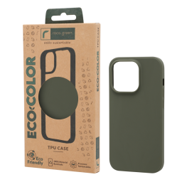 TPU Solid Green iPhone 14   Verde  Roca Green